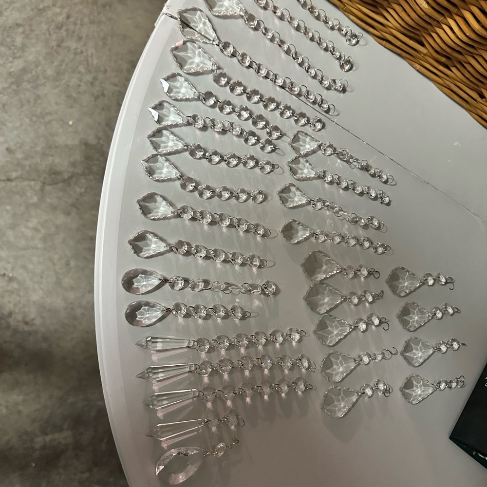 Crystal Chandelier Prisms